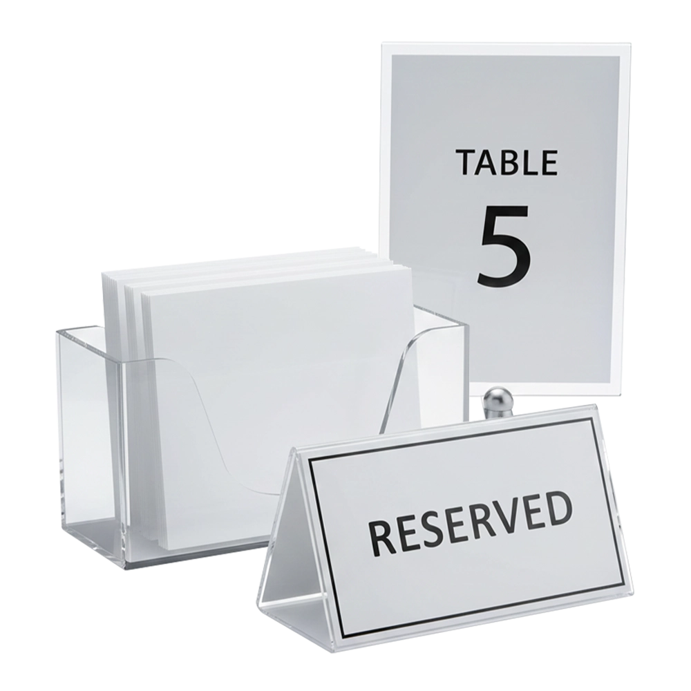 Tabletop Tents and Tabletop Cards