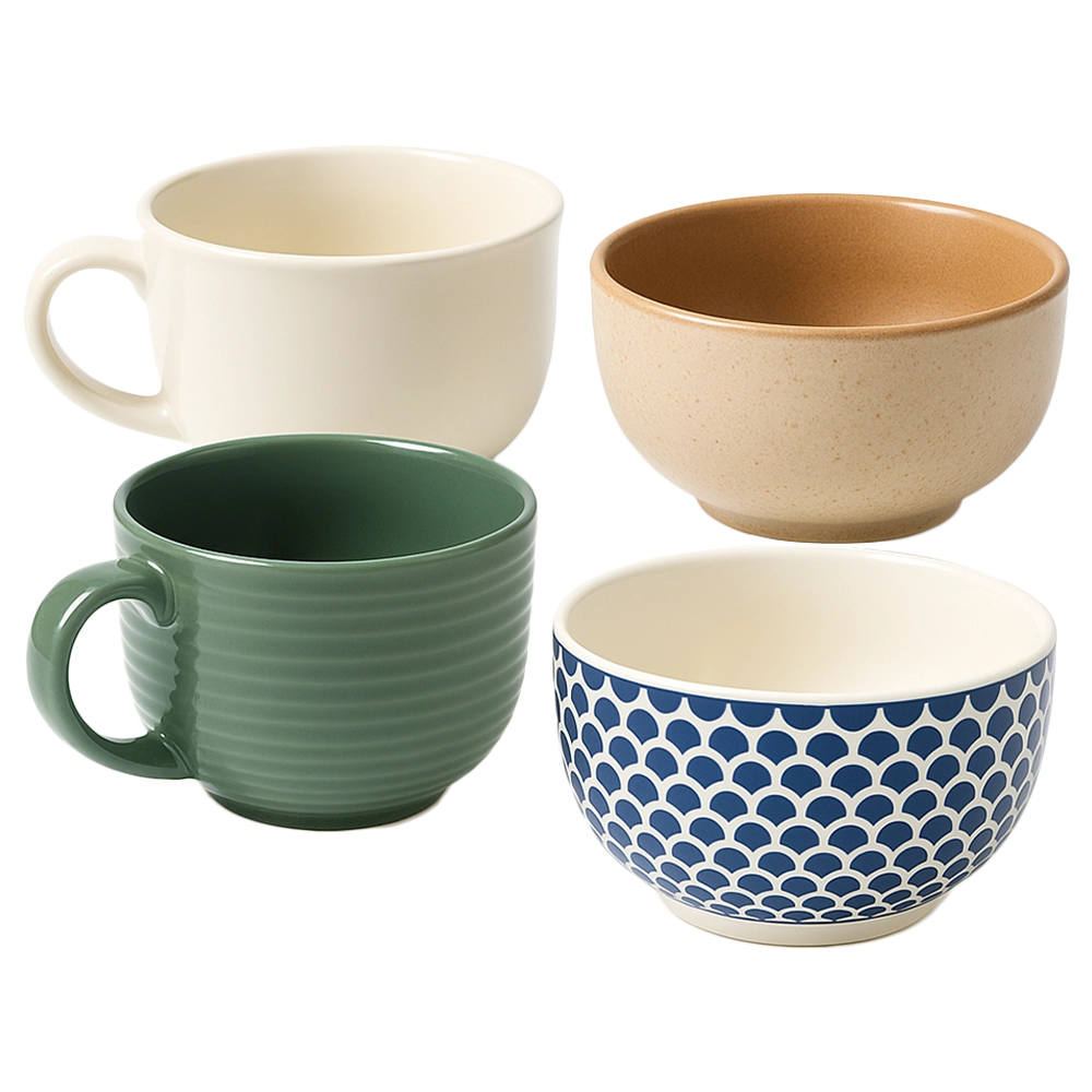 Soup Mugs, Cups, and Bowls