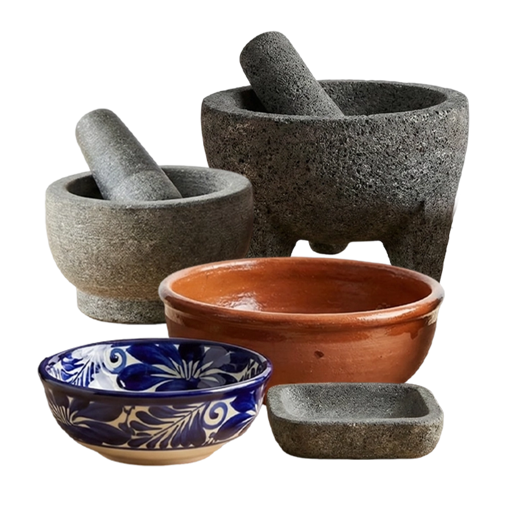 Molcajete & Salsa Bowl