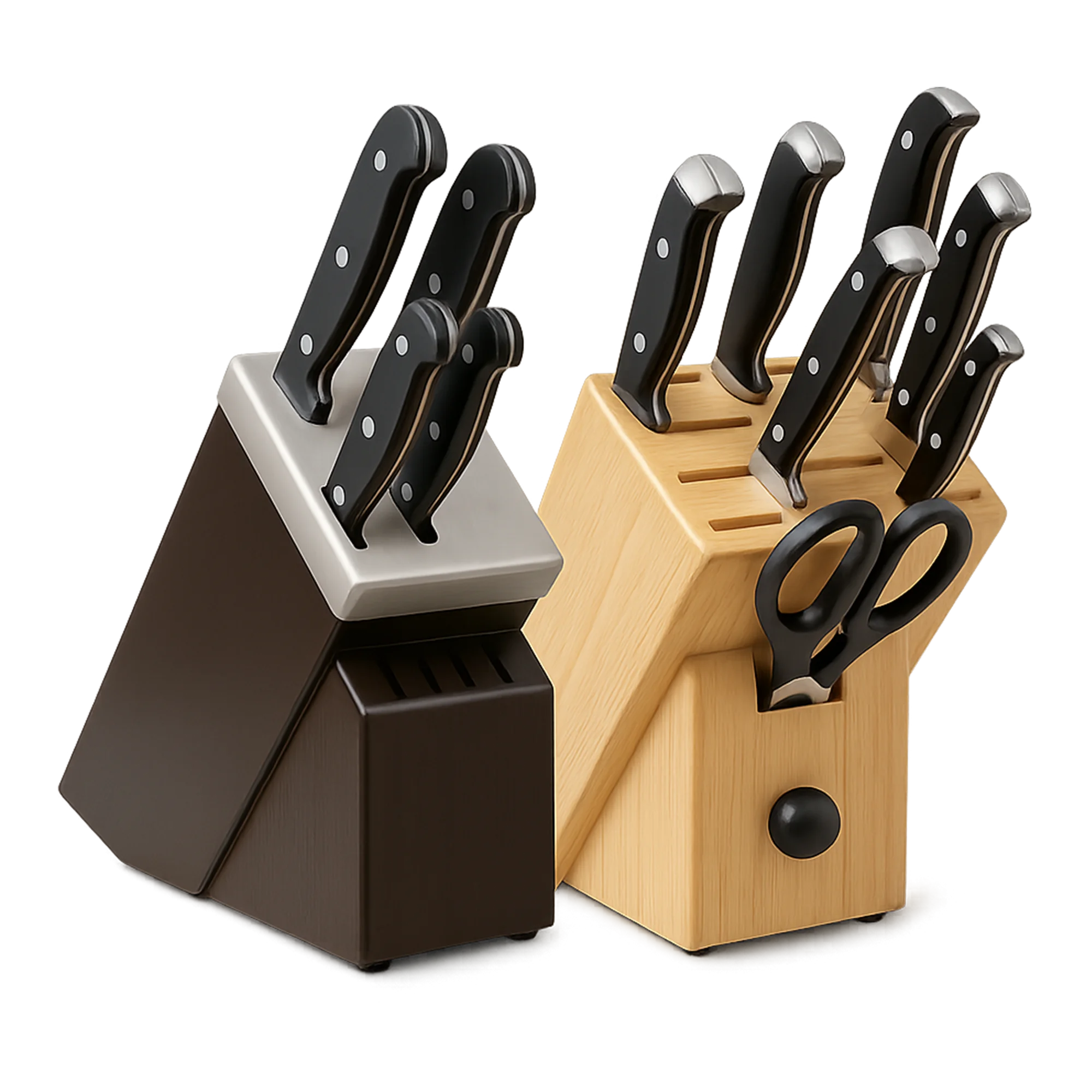 Knife Set And Holder