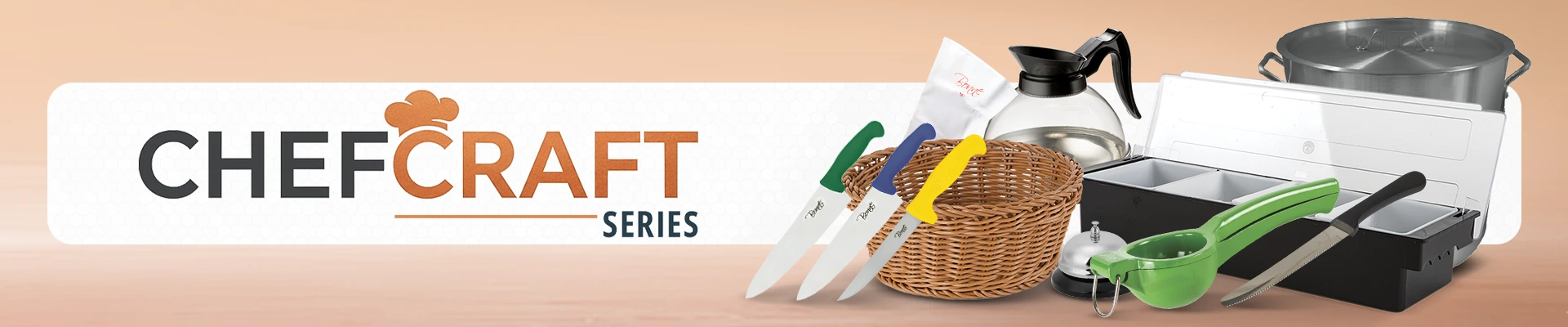 ChefCraft Series brand banner