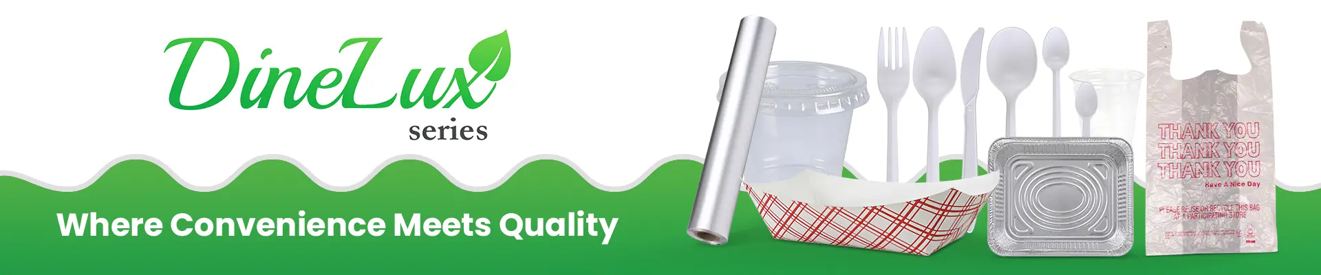 Dinelux Series brand banner