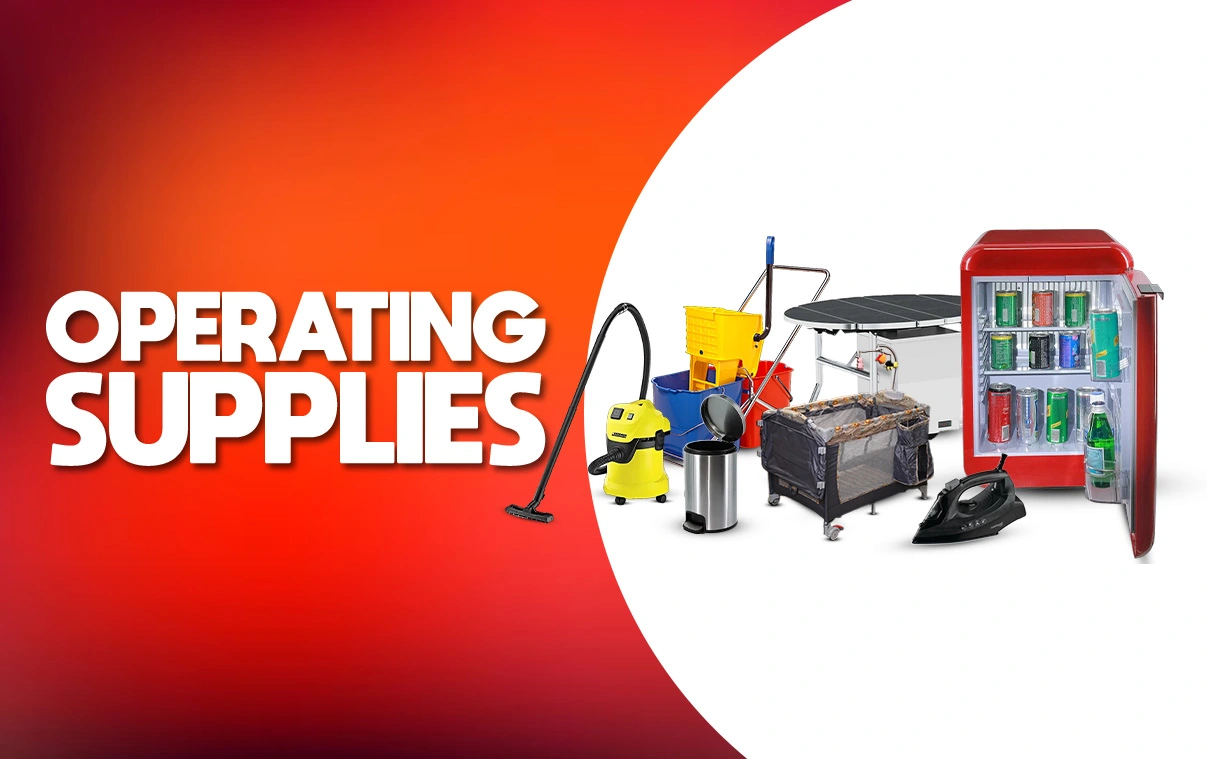 image of operating supplies for hotels