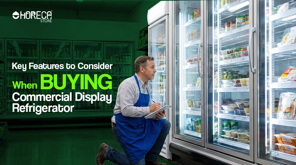 Key Features to Consider When Buying Commercial Display Refrigerator