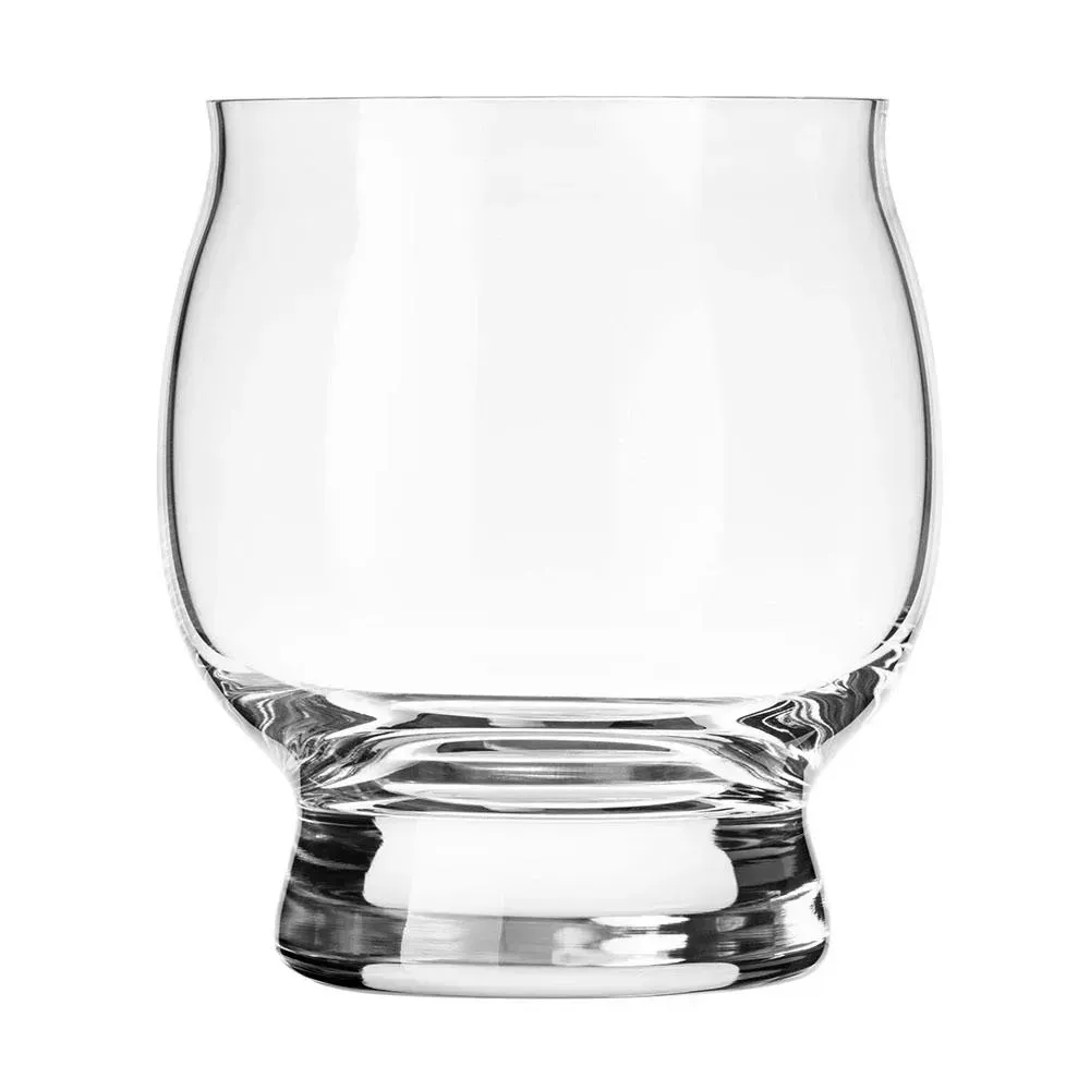 Bourbon trail cocktail glass by Libbey with a wide bowl and heavy base for whiskey, scotch, and cocktails, perfect for upscale service.