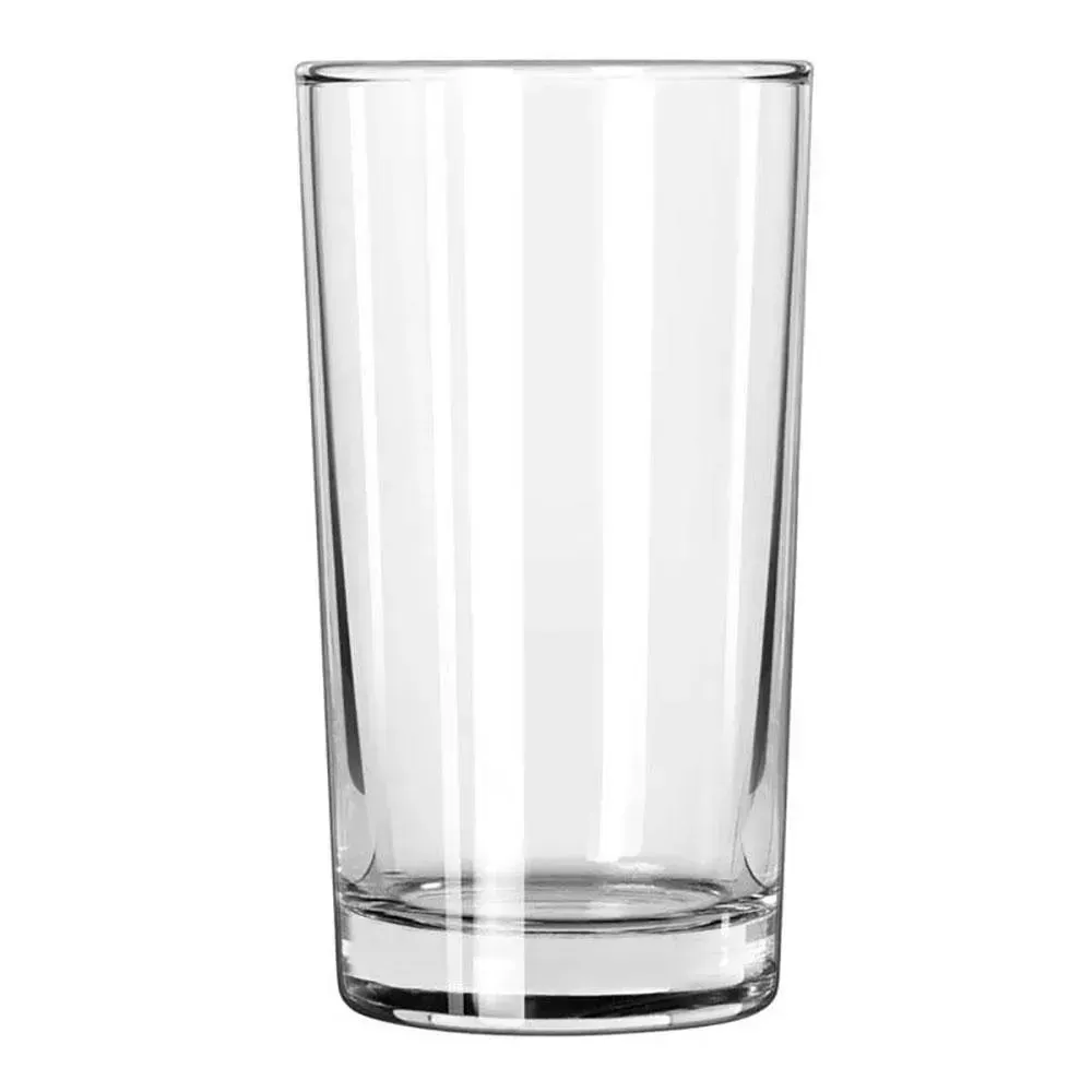 Classic highball glass from Libbey with a sturdy build and clean shape, suitable for cocktails, soft drinks, or daily restaurant beverage service.