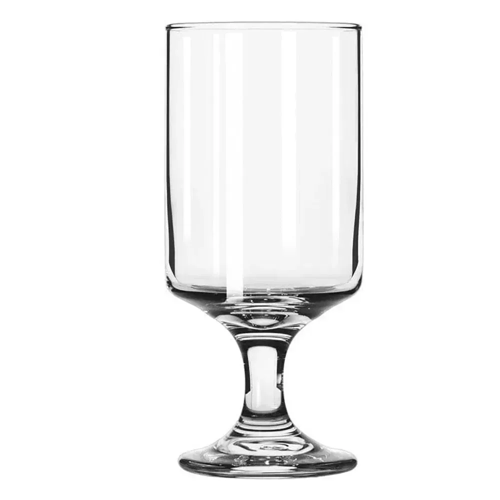 Lexington goblet by Libbey with a heavy base and customizable body, great for beverage service in restaurants, bars, or catering setups.