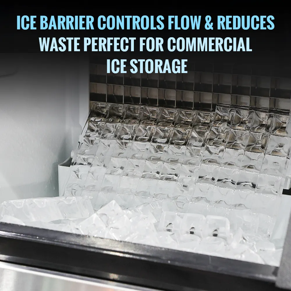 Ice-O-Matic upright ice storage bin with high capacity, engineered for durable and safe ice storage in commercial foodservice operations.