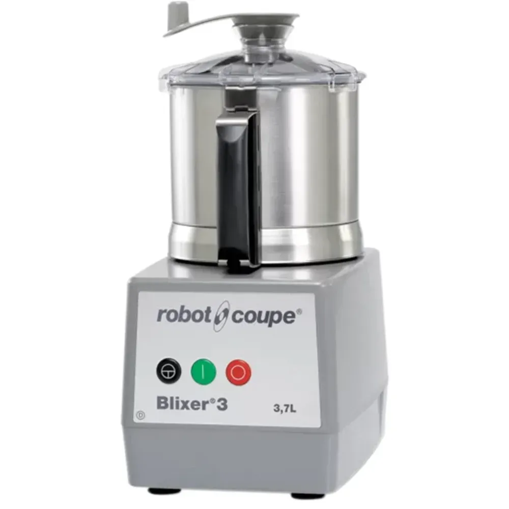 Robot Coupe stainless steel bowl processor for consistent sauces, dressings, and purees in restaurants, hotels, and institutional kitchens.