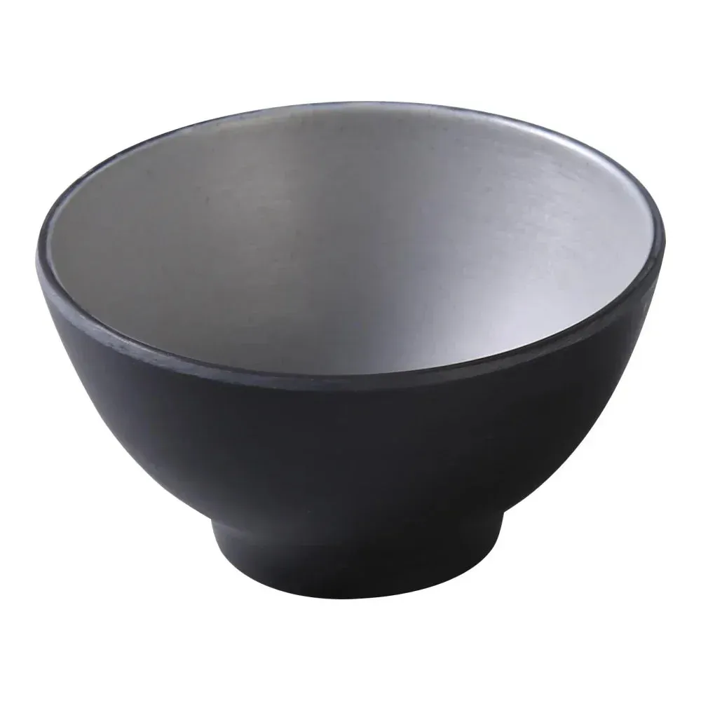 Yanco Birmingham melamine rice or soup bowl, durable and stylish, perfect for restaurants, cafes, and home dining, pack included.