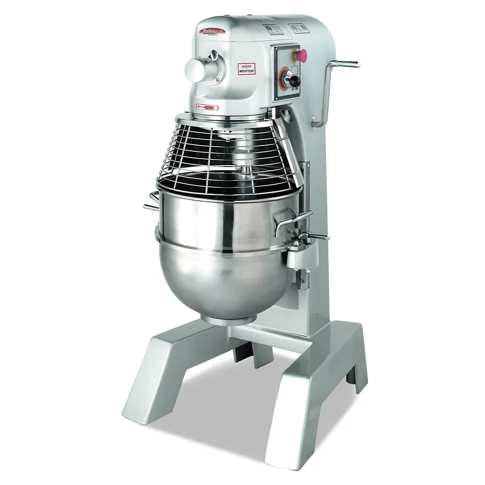 BakeMax compact countertop planetary mixer with large bowlideal for cafés and mid-size bakeries. Built for daily, consistent performance.