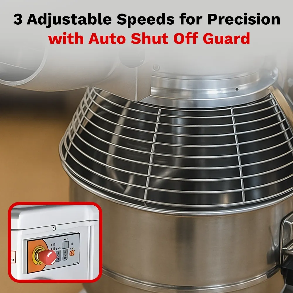 BakeMax countertop mixer offering precise planetary action for cakes, cookies, and dough in small to medium kitchens. Made for accurate results.