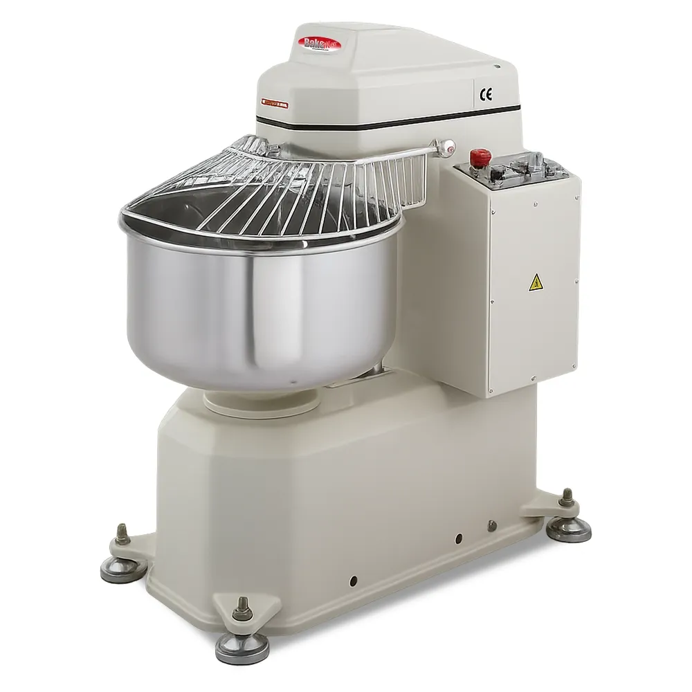 BakeMax spiral dough mixer designed for small batches in tight spaces, ideal for cafés, restaurants, or startups needing quality dough kneading.