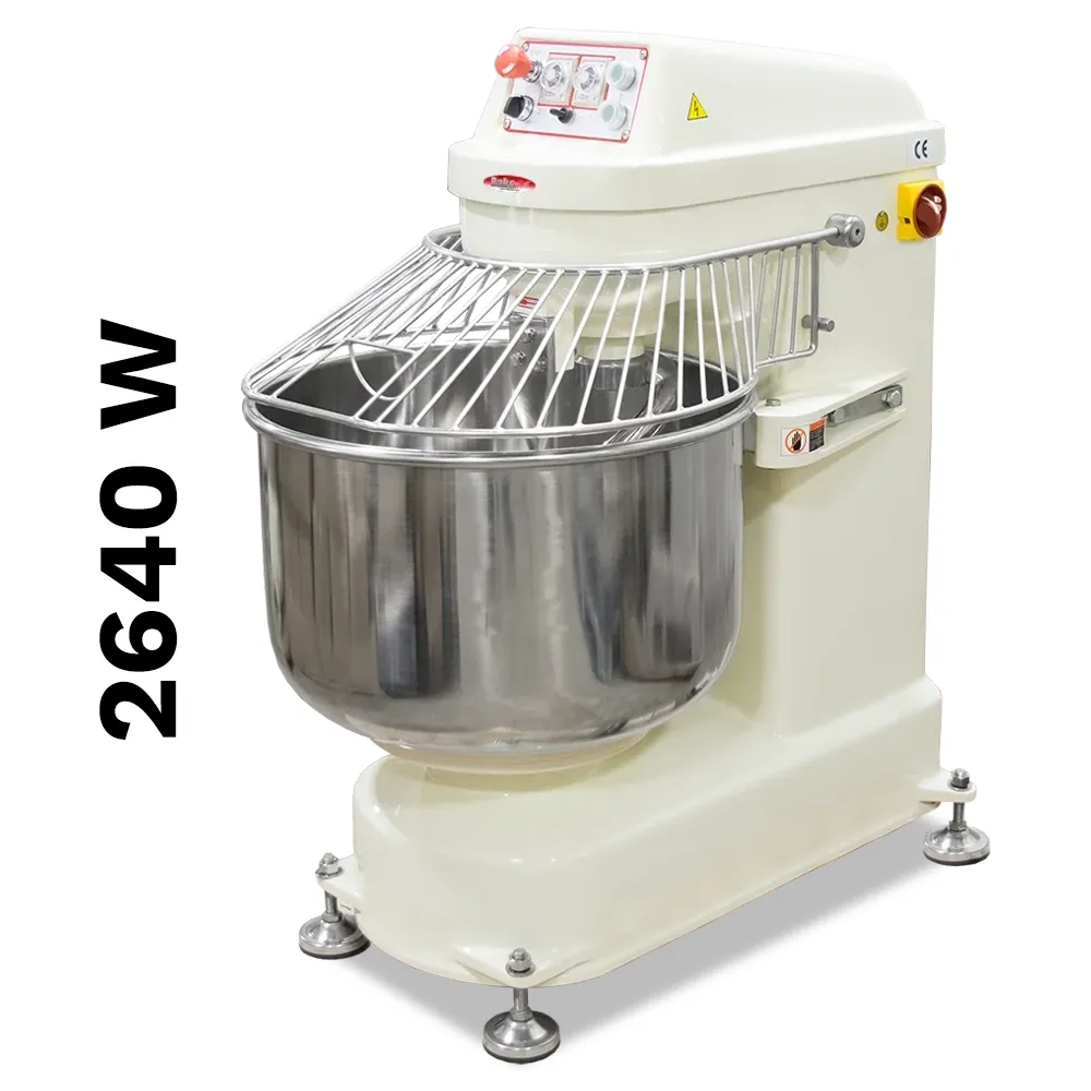 BakeMax spiral dough mixer with large capacity and bowl, built for busy bakeries needing consistent, high-output dough mixing every single day.