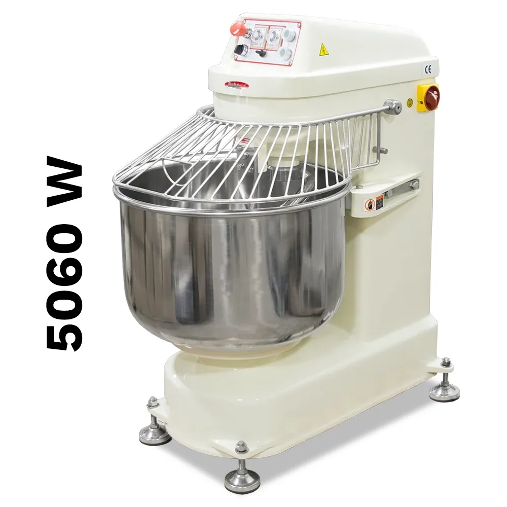 BakeMax professional spiral dough mixer designed to knead heavy dough batches efficiently, ideal for busy bakeries and commercial pizzerias.