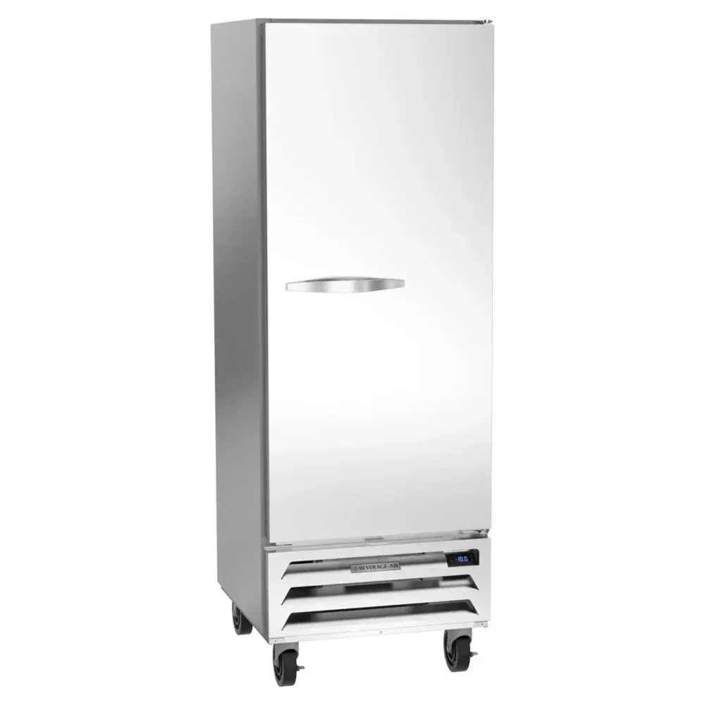 Beverage-Air Vista Series solid door reach-in freezer offers compact, efficient frozen storage for food trucks and tight kitchen setups.