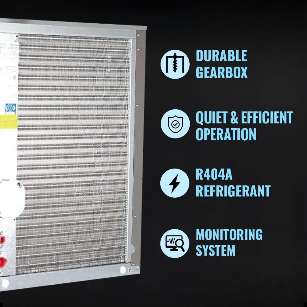 Ice-O-Matic air cooled nugget ice machine head without storage bin, delivering dependable ice for restaurants, cafes, and foodservice businesses.