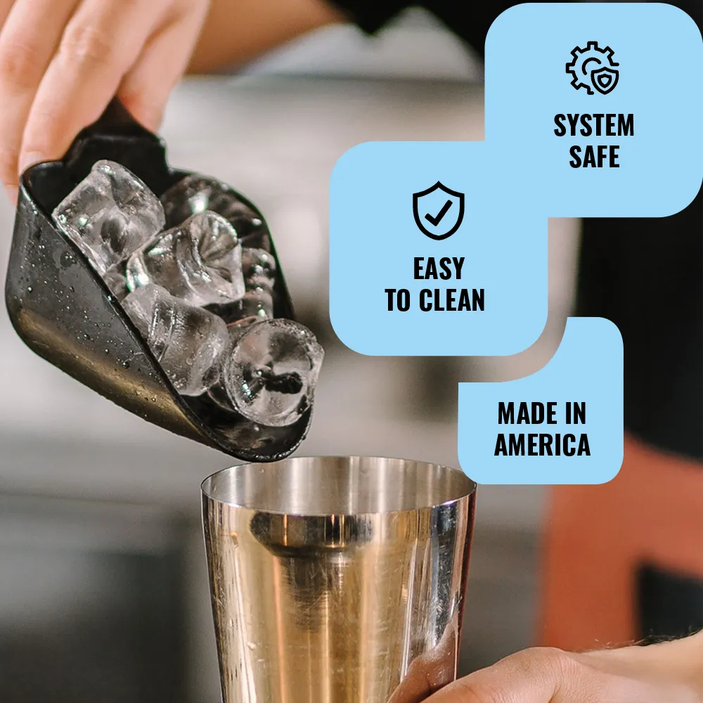 Ice-O-Matic undercounter cube ice machine with storage bin, providing consistent ice output for bars, restaurants, and cafes.