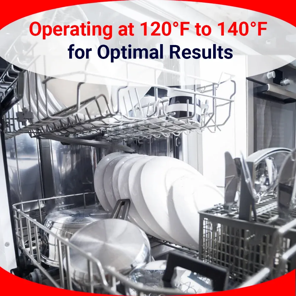 Low-temp CMA undercounter dishwasher with heater for hotel kitchenscompact design sanitizes glassware efficiently while conserving water and energy.