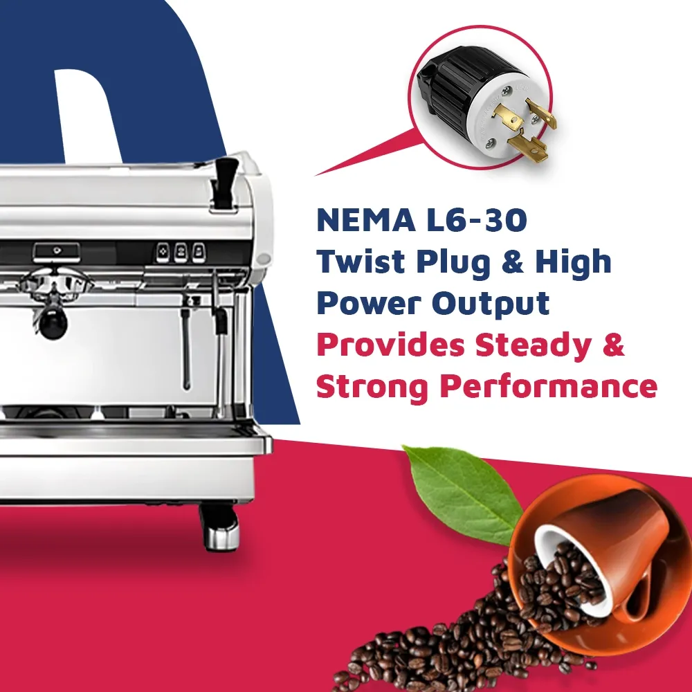 Nuova Simonelli three-group volume control espresso machine in stainless steel delivers accurate dosing and durable performance for high-volume cafés.