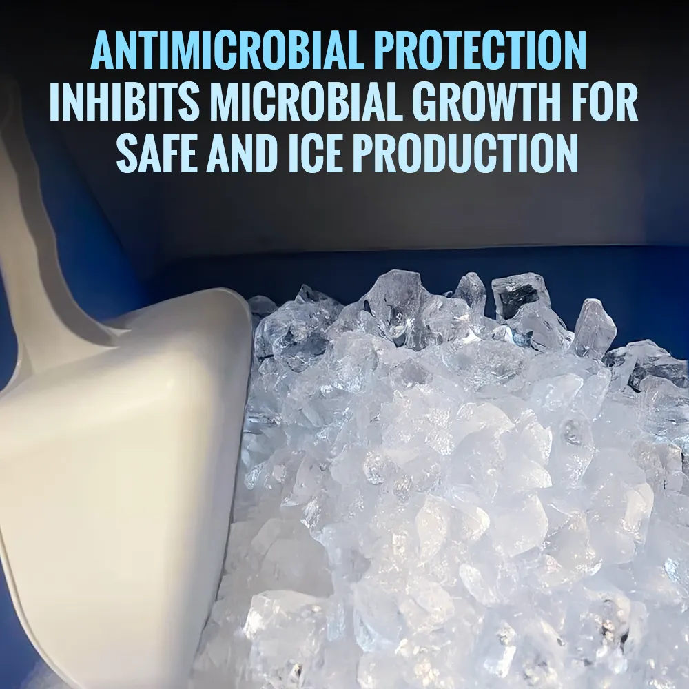 Ice-O-Matic air cooled flake ice machine head without storage bin, efficient solution for consistent ice production in restaurants.