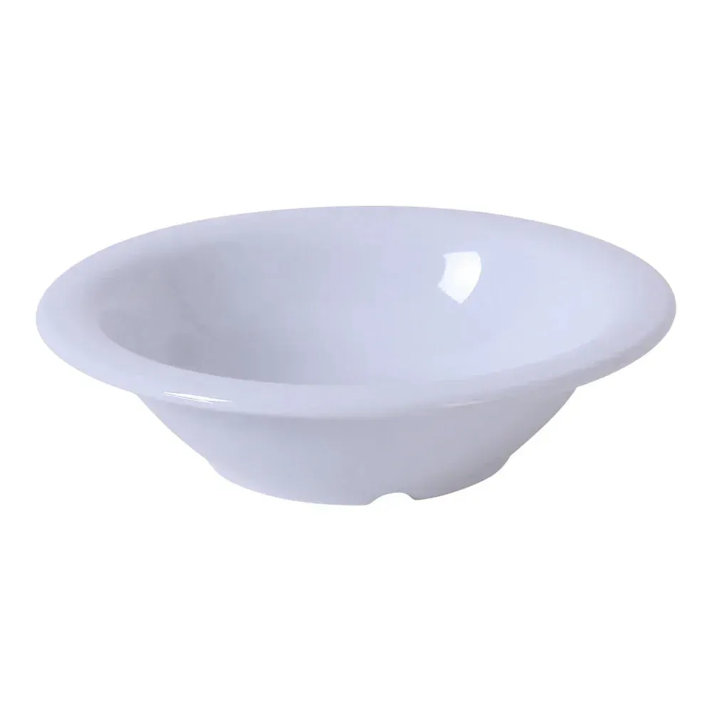 Crisp Yanco China white soup bowl features a clean minimalist style, perfect for modern kitchens, casual dining, or single portions of hot food.
