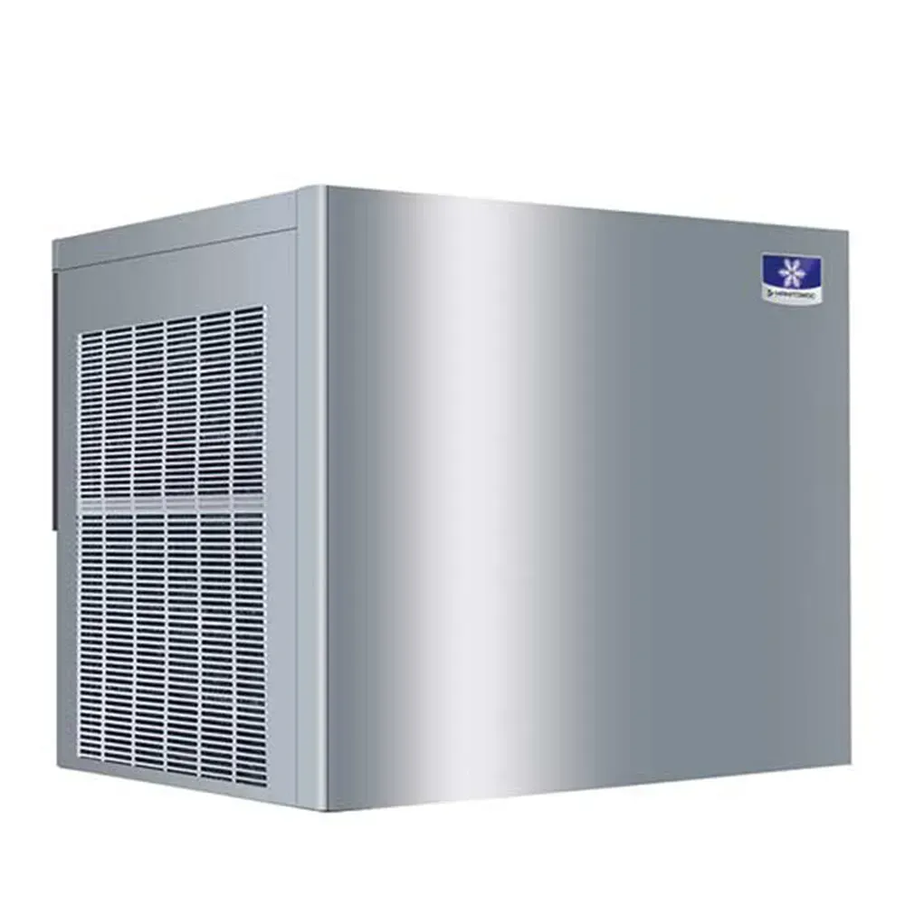 Manitowoc air-cooled nugget ice machine head without bin, high-output design ideal for stadiums, restaurants, and institutional kitchens.