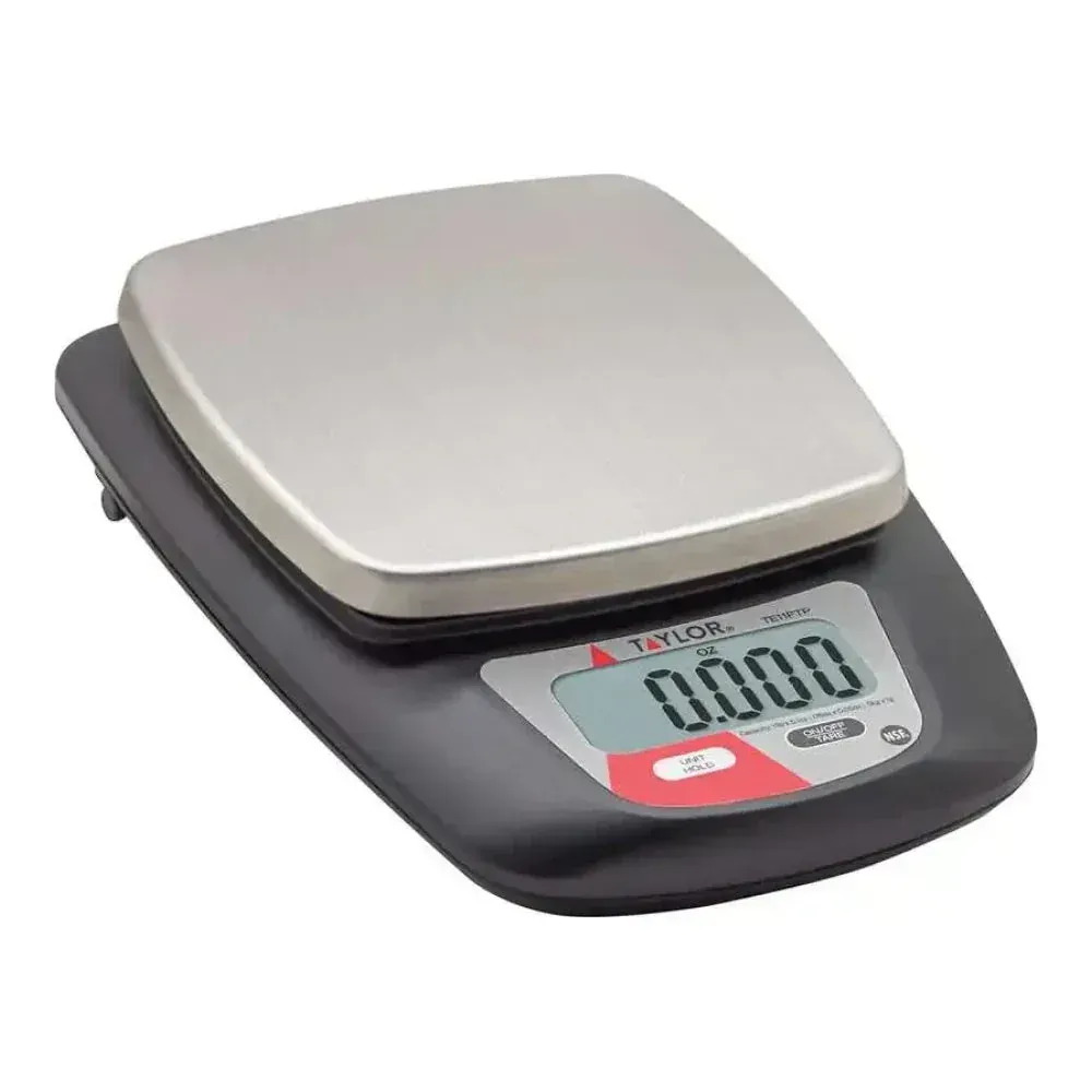 Taylor digital portion control scale offers reliable and precise measurements for everyday foodservice and kitchen portioning tasks.