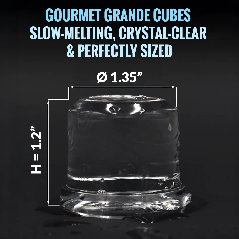 Ice-O-Matic air cooled undercounter gourmet cube ice machine with convenient storage bin, ideal for bars, restaurants, and cafes.