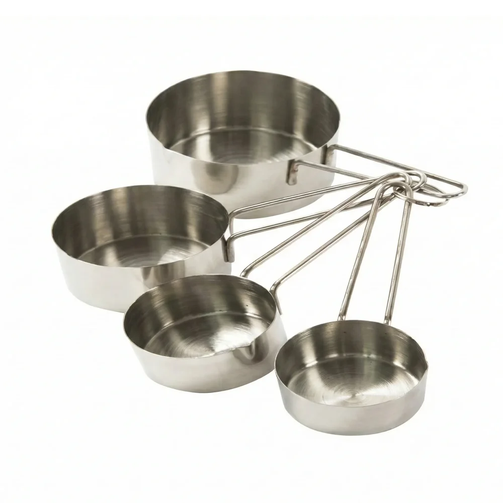 ChefCraft Series Measuring Cup Set, 1/4", 1/3", 1/2", 1" Cup