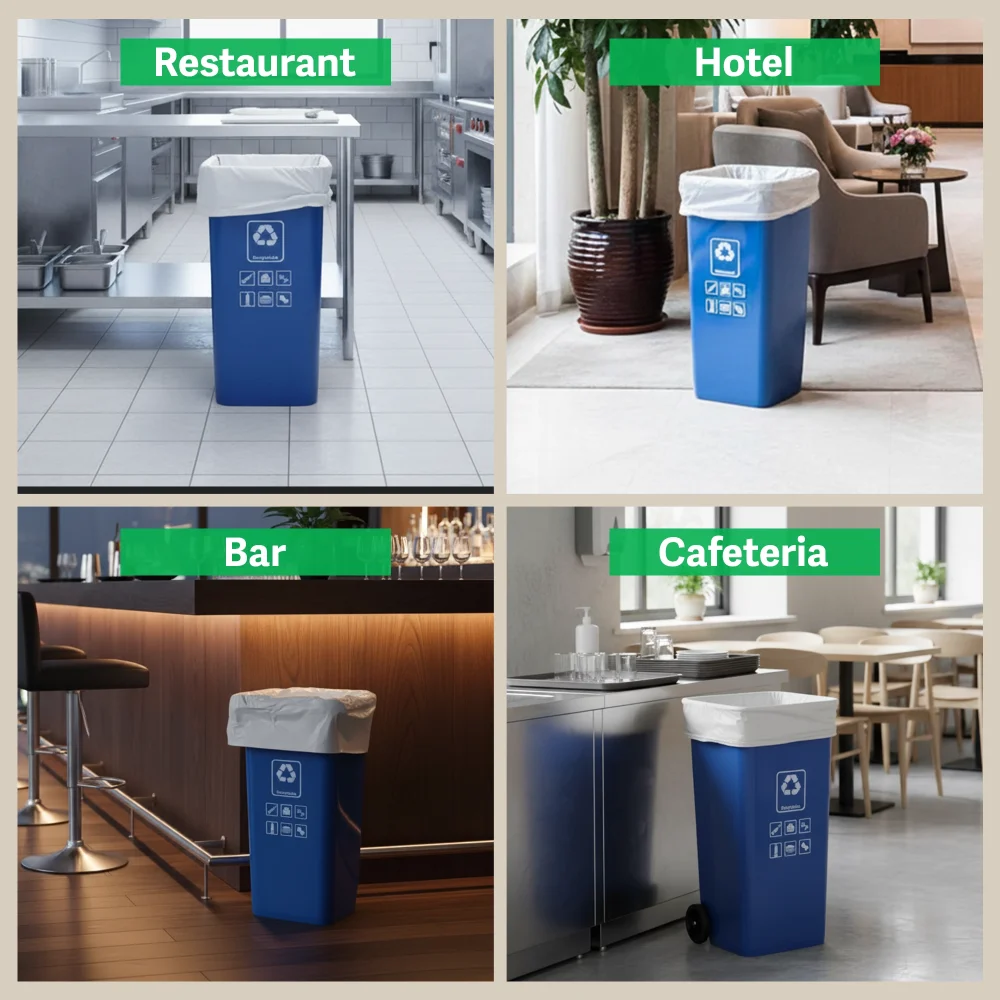 TrashGuard Series 13 Gallon Grey Low-Density Drawstring Trash Bag / Can Liner, 400 Bags/Case