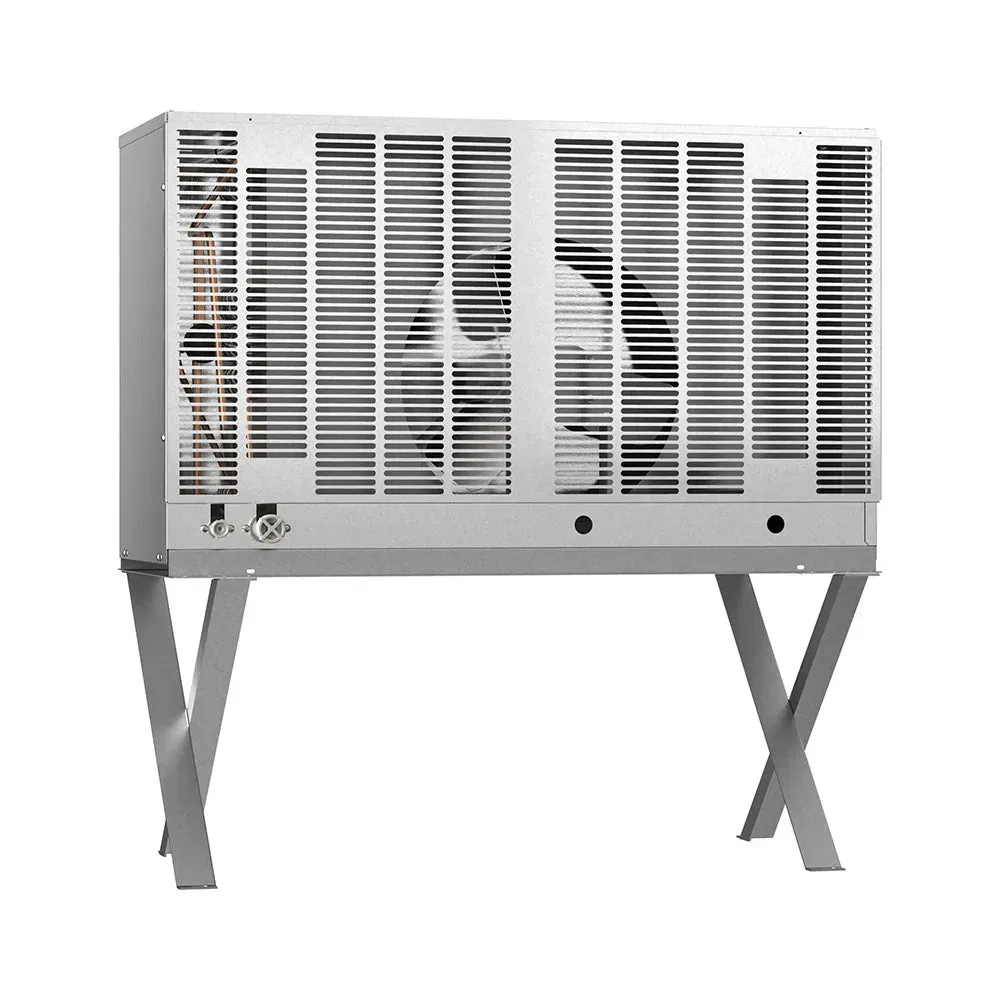 Air cooled remote ice machine condenser by Hoshizaki America in a compact design, built for quiet, efficient outdoor installation in hot climates.