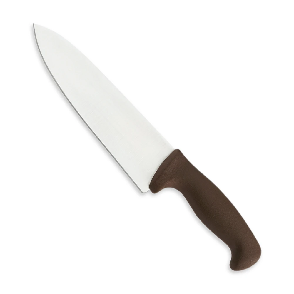 ChefCraft Series 8" Chef Knife with Light Brown Handle